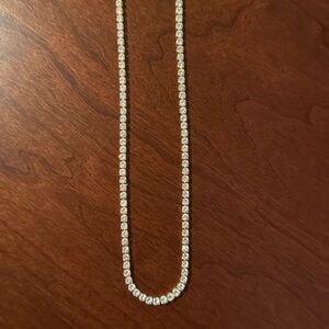 Awesome VICI Faux Tennis Necklace!